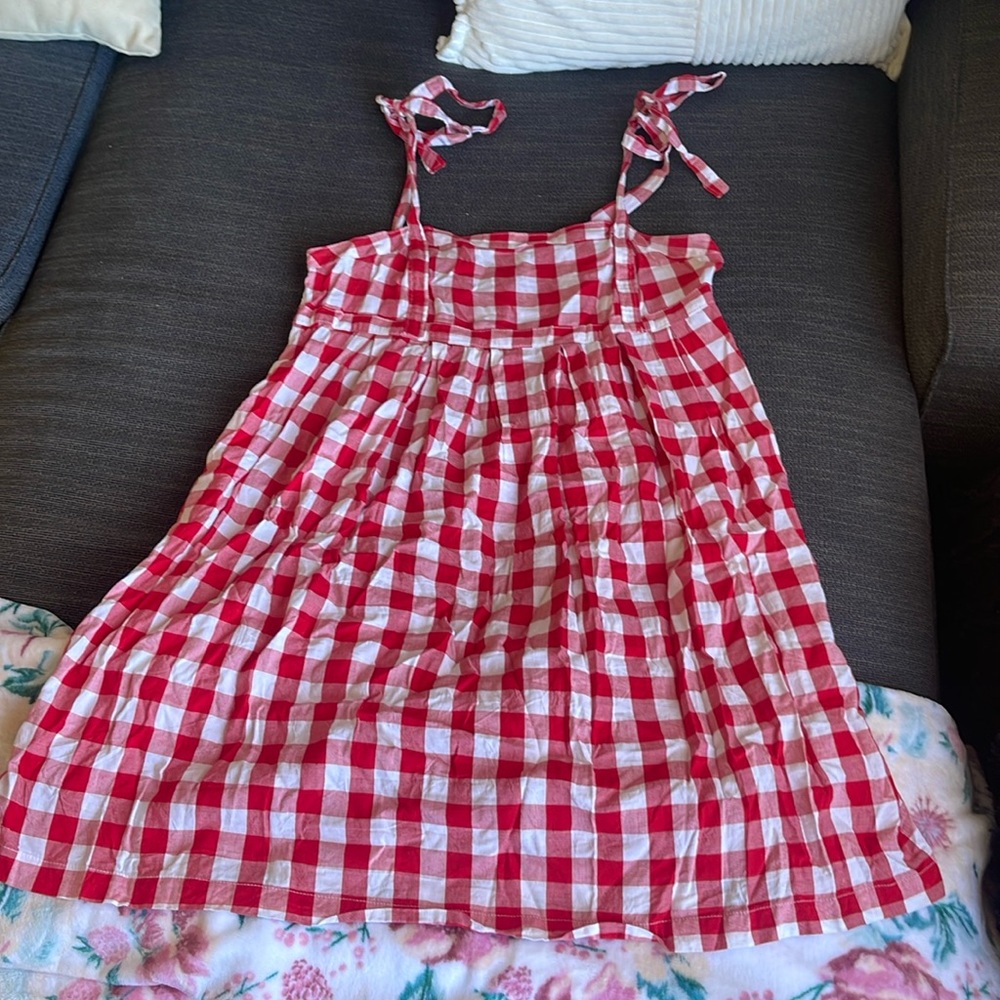 Red Gingham Dress